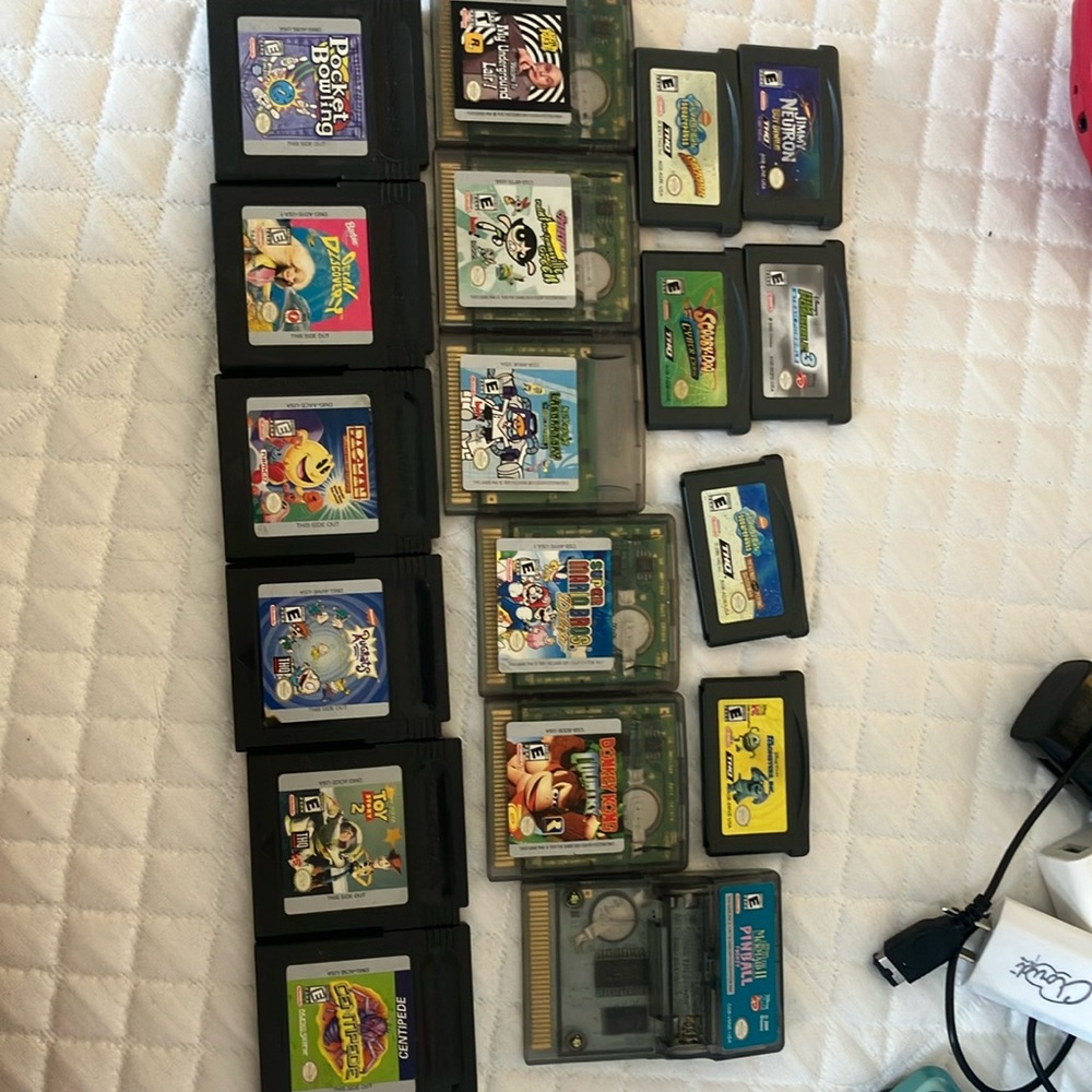 Lot of Gameboy games